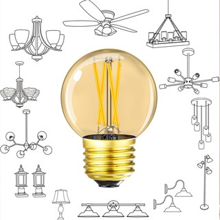 Foto 5 | Foto 5 | Bombilla Led Leools G16.5 E26 4 W 400 Lm 2700 K Regulable Paquete De 6 - Venta Internacional.