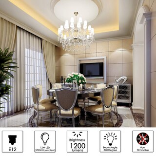 Foto 6 | Foto 6 | Bombillas Led Ldszm E12 12 De 12 W 1200 Lm 3000 K No Regulables Paquete De 6 - Venta Internacional.