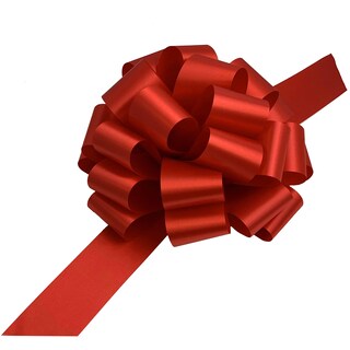 Foto 1 | Foto 1 | Pull Bows Papel De Regalo Etc. Juego De 6 Unidades Color Rojo 9 Cm De Ancho Para Decoración - Venta Internacional.