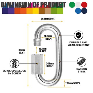 Foto 2 | Foto 2 | Chain Links Redovant Heavy Duty 1200 Libras Capacidad 40 Unidades - Venta Internacional.