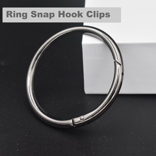 Foto 3 | Foto 3 | Mosquetones Bytiyar Big Round 63 Mm Metal 10 Unidades Pistola Negra - Venta Internacional.