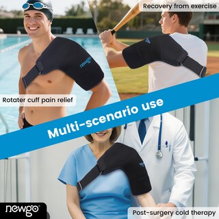 Foto 2 | Foto 2 | Envoltura Con Hielo Para Hombros Newgo Rotator Puff Cold Therapy - Venta Internacional.