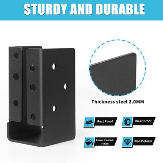 Foto 3 | Foto 3 | Perchas Ocultas Para Viguetas Nrspp 8 Unidades 2 X 4 Unidades Acero Q235 Con Recubrimiento En Polvo - Venta Internacional.