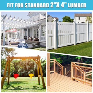 Foto 7 | Foto 7 | Perchas Ocultas Para Viguetas Nrspp 8 Unidades 2 X 4 Unidades Acero Q235 Con Recubrimiento En Polvo - Venta Internacional.