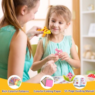 Foto 4 | Foto 4 | Kit De Papel De Origami Pigipigi Kids Craft Para Niños De 5 A 8 A 12 Años - Venta Internacional.