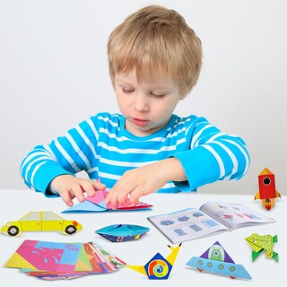 Foto 5 | Foto 5 | Kit De Papel De Origami Pigipigi Kids Craft Para Niños De 5 A 8 A 12 Años - Venta Internacional.