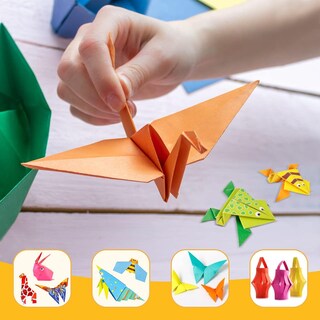 Foto 7 | Foto 7 | Kit De Papel De Origami Pigipigi Kids Craft Para Niños De 5 A 8 A 12 Años - Venta Internacional.