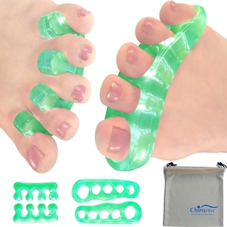 Foto 1 | Foto 1 | Separadores De Dedos Chiroplax Gel Para Aliviar Los Juanetes 2 Pares Color Menta - Venta Internacional.