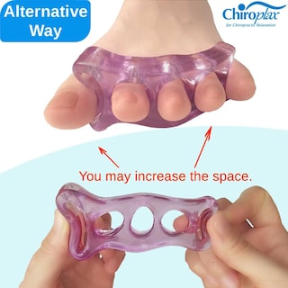 Foto 2 | Foto 2 | Separadores De Dedos Chiroplax Gel Para Aliviar Los Juanetes 2 Pares Color Menta - Venta Internacional.