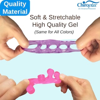 Foto 3 | Foto 3 | Separadores De Dedos Chiroplax Gel Para Aliviar Los Juanetes 2 Pares Color Menta - Venta Internacional.