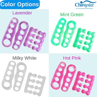 Foto 4 | Foto 4 | Separadores De Dedos Chiroplax Gel Para Aliviar Los Juanetes 2 Pares Color Menta - Venta Internacional.