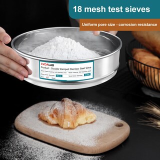 Foto 4 | Foto 4 | Tamiz De Laboratorio Lvdalab 304 Malla De Acero Inoxidable 18 Mesh (1 Mm) - Venta Internacional.