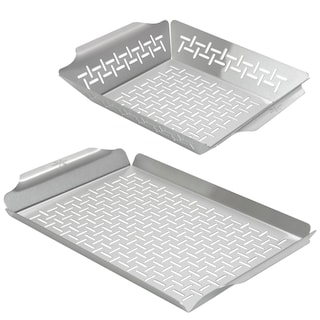 Foto 1 | Foto 1 | Juego De Sartenes Y Cestas Para Asar Little Griddle Gt-525 Color Plateado - Venta Internacional.