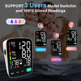 Foto 3 | Foto 3 | Tensiómetro Automático Asnaghi Para La Parte Superior Del Brazo 3x199 - Venta Internacional.