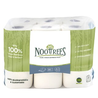 Foto 1 | Foto 1 | Papel Higiénico Nootrees Bamboo 3 Capas 220 Hojas 12 Rollos - Venta Internacional.