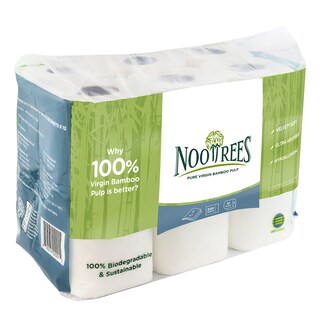 Foto 2 | Foto 2 | Papel Higiénico Nootrees Bamboo 3 Capas 220 Hojas 12 Rollos - Venta Internacional.