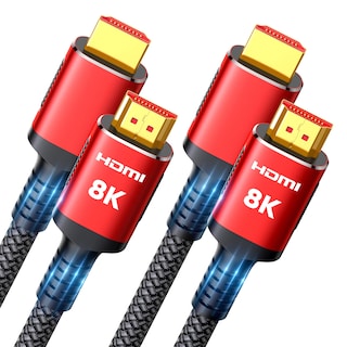 Foto 1 | Foto 1 | Cable Hdmi Snowkids 8k 2.1 Paquete De 2 M 48 Gbps Alta Velocidad - Venta Internacional.