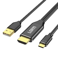 Cable Hdmi A Usb C 4k @60hz Loryi De 2 M Con Alimentación Usb Para Macbook Pro - Venta Internacional.