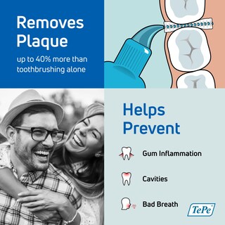 Foto 2 | Foto 2 | Cepillo Interdental Tepe Original Soft Pack De 25 Unidades  Color Rojo - Venta Internacional.