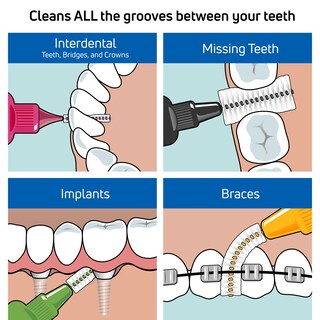 Foto 3 | Foto 3 | Cepillo Interdental Tepe Original Soft Pack De 25 Unidades  Color Rojo - Venta Internacional.