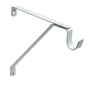 Foto 1 | Foto 1 | Soporte Para Barra De Estante Nuk3y Resistente Y Ajustable Blanco - Venta Internacional.