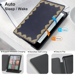 Foto 5 | Foto 5 | Funda Magnética Cobak Para Kindle Paperwhite 12.ª Generación 2024 De 7 Pulgadas - Venta Internacional.