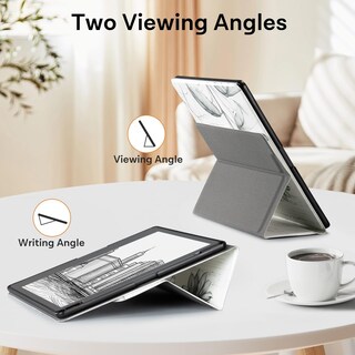 Foto 2 | Foto 2 | Funda De Piel Con Soporte Cobak Para Kindle Scribe De 10 2 Pulgadas Con Soporte Para Bolígrafos - Venta Internacional.