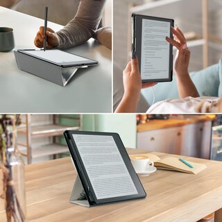Foto 7 | Foto 7 | Funda De Piel Con Soporte Cobak Para Kindle Scribe De 10 2 Pulgadas Con Soporte Para Bolígrafos - Venta Internacional.