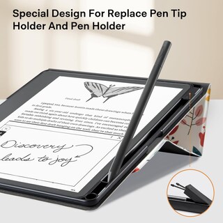 Foto 3 | Foto 3 | Funda Cobak De Piel Para Kindle Scribe De 10 2 Pulgadas Con Soporte Para Bolígrafos - Venta Internacional.