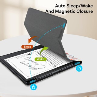 Foto 5 | Foto 5 | Funda Cobak De Piel Para Kindle Scribe De 10 2 Pulgadas Con Soporte Para Bolígrafos - Venta Internacional.