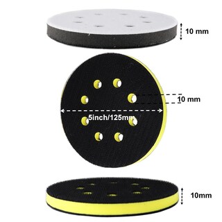 Foto 5 | Foto 5 | Almohadilla De Espuma Orbital Sander Ctpicxm De 5 Pulgadas Espuma Suave Y Alta - Venta Internacional.