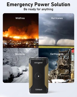 Foto 3 | Foto 3 | Fuente De Alimentación De Respaldo De Batería Cpap Easylonger Es720 266 4 Wh - Venta Internacional.