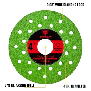 Foto 3 | Foto 3 | Disco De Corte De Diamante Foxbc De 100 Mm Para Amoladora Angular - Venta Internacional.