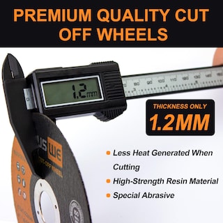 Foto 2 | Foto 2 | Cut Off Wheels Truswe 115 Mm 50 Unidades Para Metal Y Acero Inoxidable - Venta Internacional.