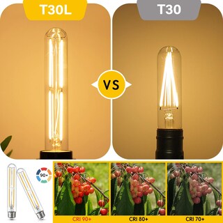 Foto 4 | Foto 4 | Bombilla Sphoon Tubular T10 Led 6 W 2700 K E26 Regulable Paquete De 8 - Venta Internacional.