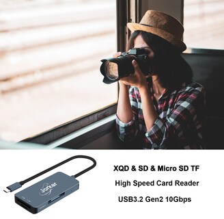 Foto 4 | Foto 4 | Lector De Tarjetas Xqd Jorkar Xqd A Usb-c Para Cámaras Sony Nikon - Venta Internacional.