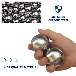 Foto 4 | Foto 4 | Bolas De Rodamiento Deepdream De Acero Cromado De 50 8 Mm (2 Unidades) - Venta Internacional.
