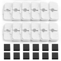 Paquete De 12 Filtros De Repuesto Para Fuente De Agua Petlibro Dockstream Cat Plwf005 Plwf115 Plwf105 - Venta Internacional.