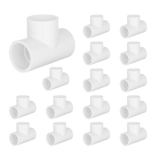 Foto 1 | Foto 1 | Accesorios De Pvc En Forma De Camiseta De 3 Vías De 1 Pulgada Aptos Para Muebles (16 Paquetes) - Venta Internacional.