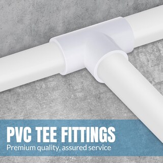 Foto 4 | Foto 4 | Accesorios De Pvc En Forma De Camiseta De 3 Vías De 1 Pulgada Aptos Para Muebles (16 Paquetes) - Venta Internacional.