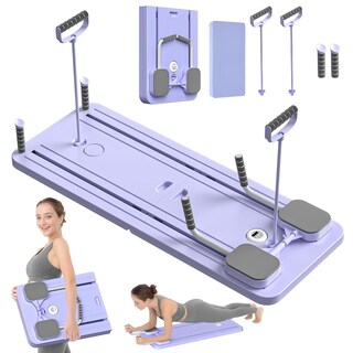 Foto 1 | Foto 1 | Tabla De Pilates Janua Pilates Reformer Set 5 En 1 Color Morado - Venta Internacional.