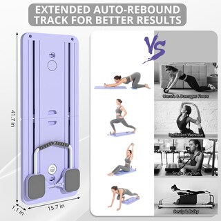 Foto 5 | Foto 5 | Tabla De Pilates Janua Pilates Reformer Set 5 En 1 Color Morado - Venta Internacional.