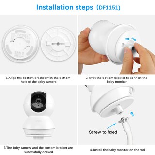 Foto 4 | Foto 4 | Soporte De Pinza Para Cámaras Tp-link Tapo C200 Y C210 De Aobelieve - Venta Internacional.