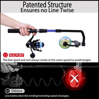 Foto 2 | Foto 2 | Bobina De Hilo De Pescar Kulport Sin Línea Con Torsión Ajustable - Venta Internacional.