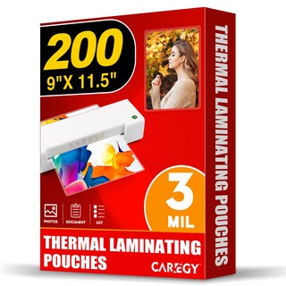 Foto 1 | Foto 1 | Bolsas Laminadoras Caregy Thermal 9 X 11 5 Cm 3 Mil Paquete De 200 - Venta Internacional.