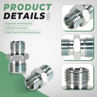 Foto 3 | Foto 3 | Adaptadores De Conexión De Manguera Vorgens M14 A M16 Para Miniexcavadora - Venta Internacional.