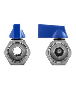 Foto 5 | Foto 5 | Válvula Esférica Qwork Mini 1/2 Npt Con Rosca Hembra Y Macho X2 - Venta Internacional.
