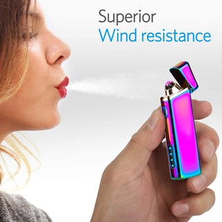 Foto 4 | Foto 4 | Encendedor De Arco Eléctrico Sipoe A Prueba De Viento Plasma Recargable Por Usb - Venta Internacional.