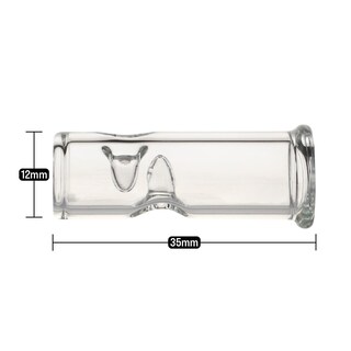 Foto 2 | Foto 2 | Vidrio De Borosilicato De 12 Mm Con Punta De Cristal Bio «the Edge» 2 Pinchazos - Venta Internacional.