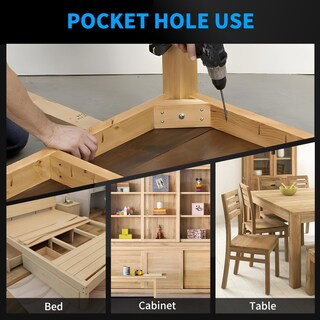 Foto 6 | Foto 6 | Tornillos De Bolsillo Fixlink #8 X 38 Mm  325 Piezas Con Broca De 150 Mm - Venta Internacional.